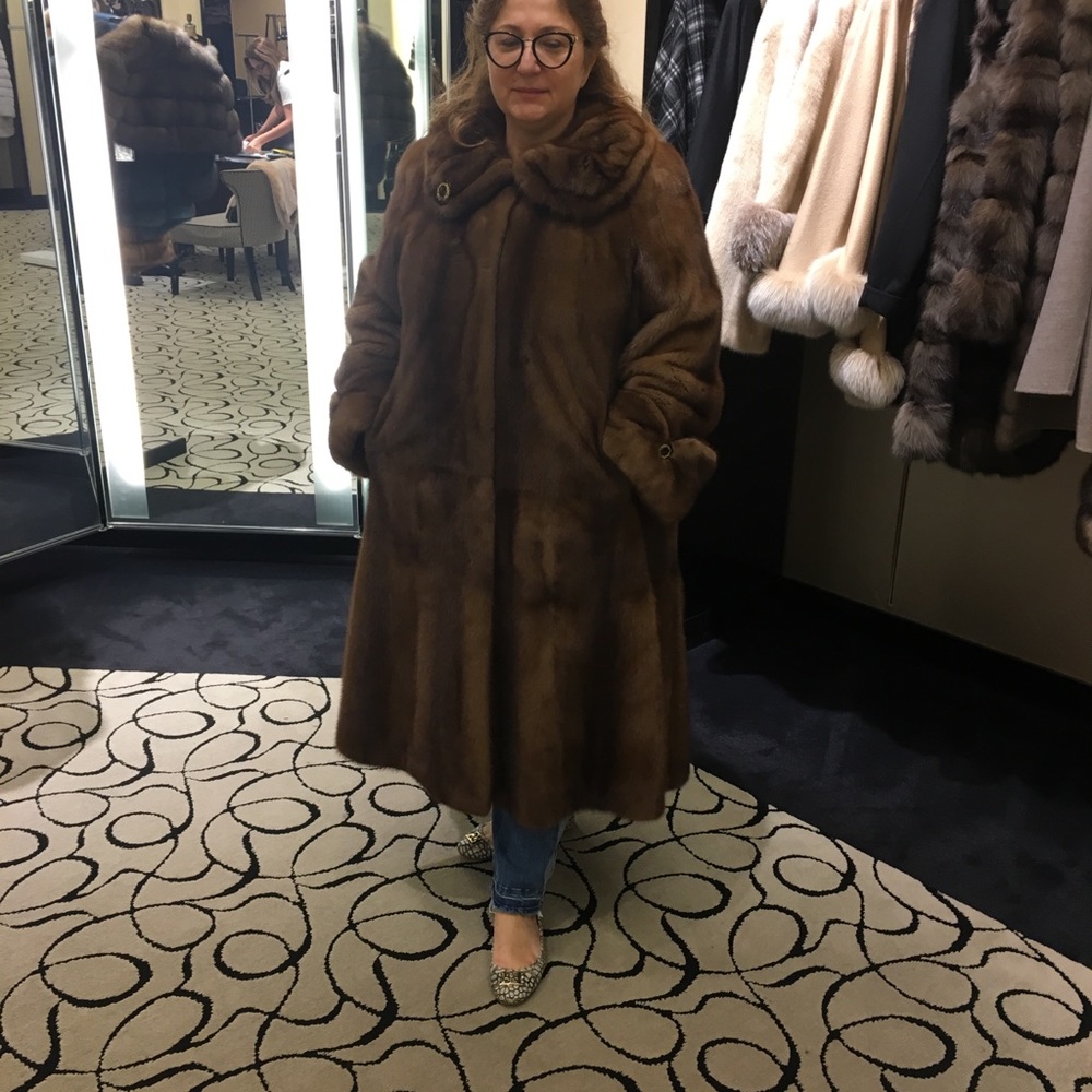 Mink coat made in  Italy